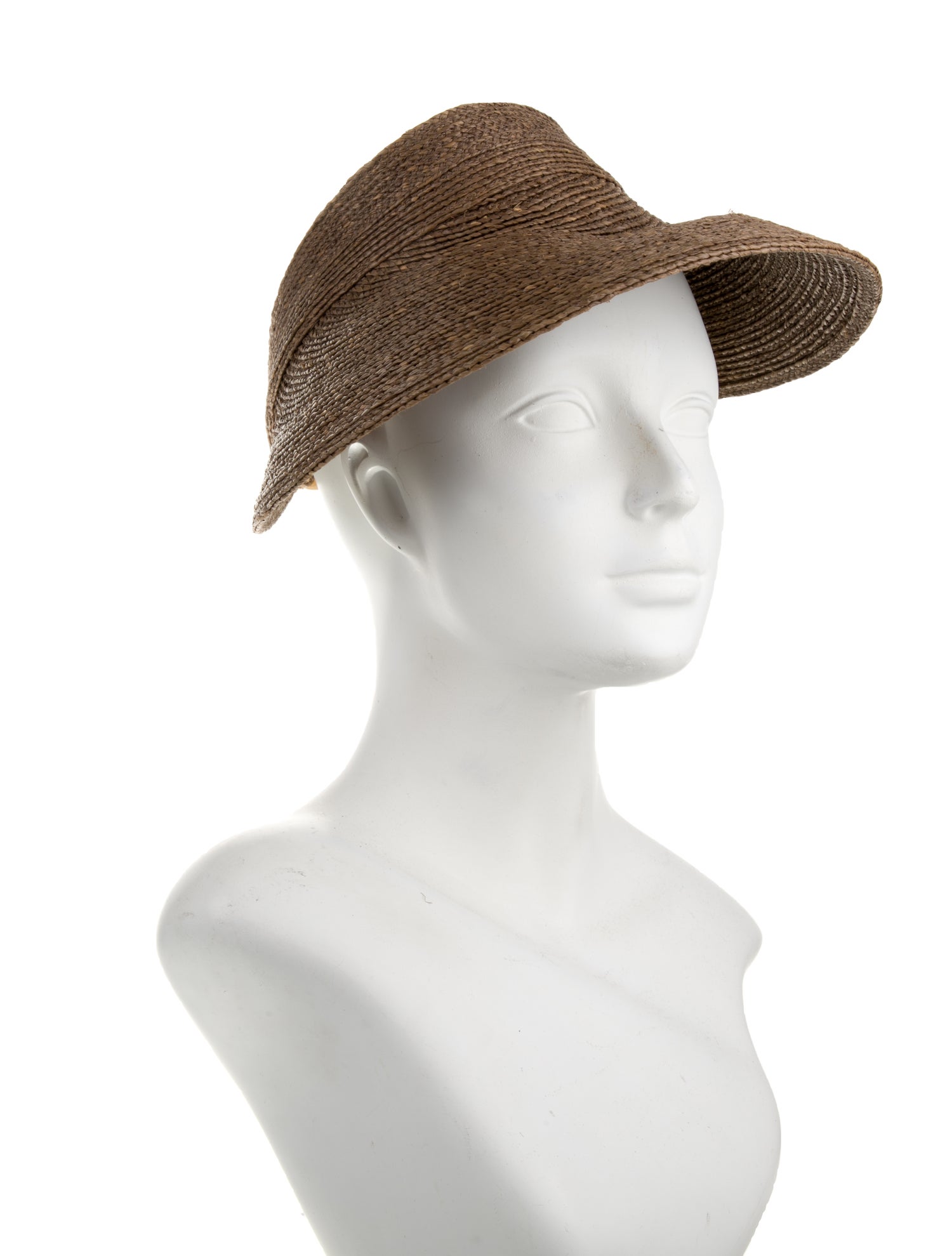 Helen Kaminski Raffia Visor Cap