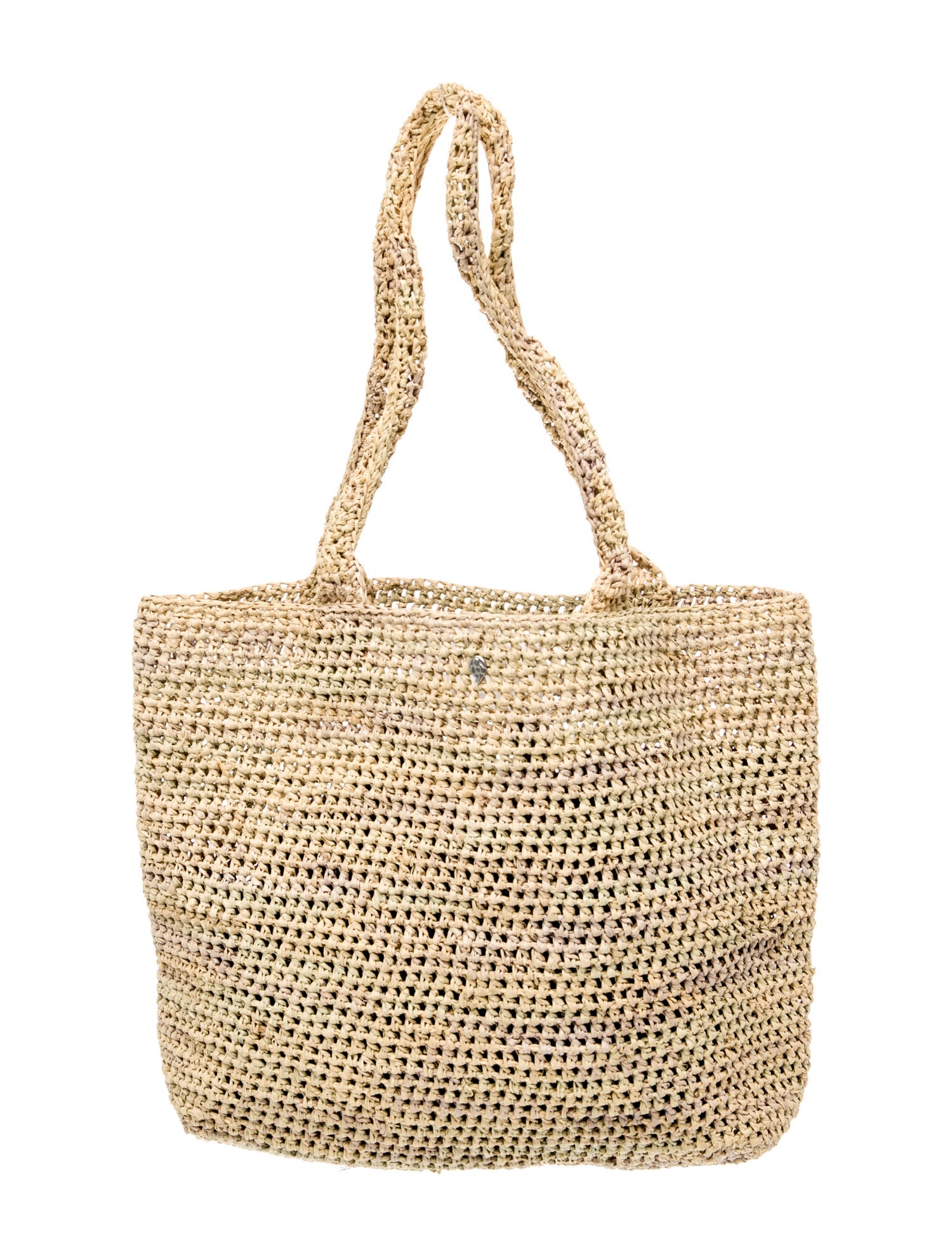 Helen Kaminski Raffia Top Handle Bag Vintage