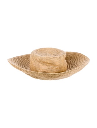 Helen Kaminski Raffia Wide Brim Hat
