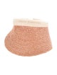 Helen Kaminski raffia visor hat