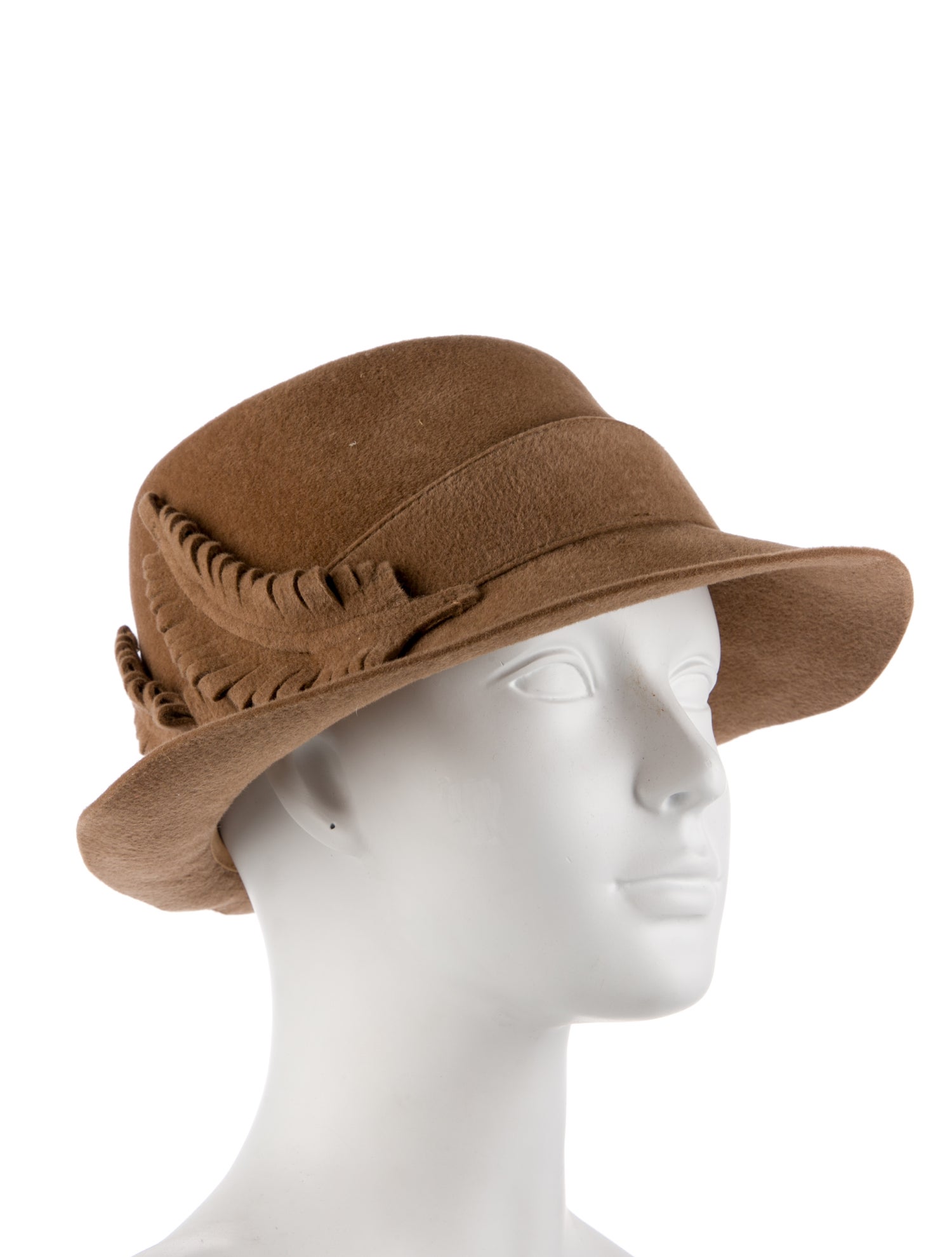 Helen Kaminski Embroiled Formed Felt Fedora Hat