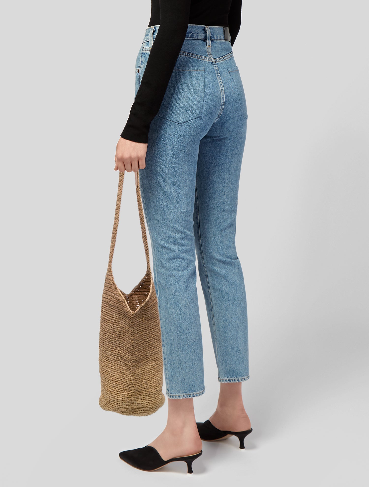 Helen Kaminski Raffia Shoulder Bag