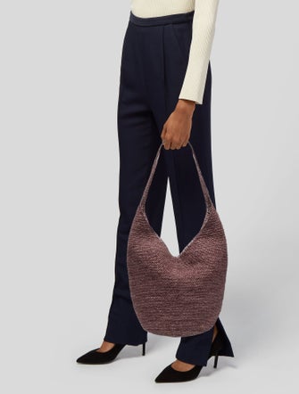 Helen Kaminski Raffia Shoulder Bag