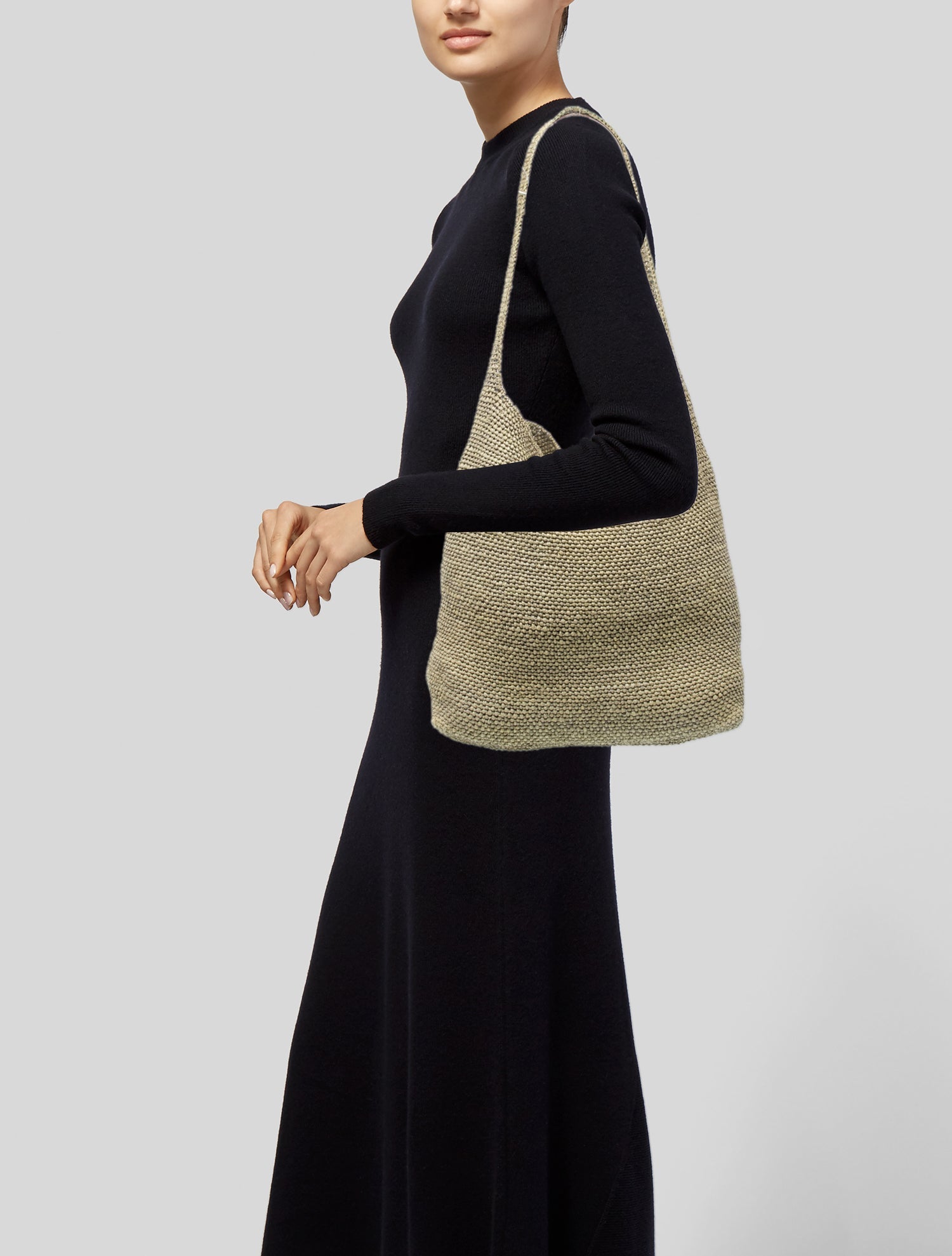 Helen Kaminski Raffia Shoulder Bag