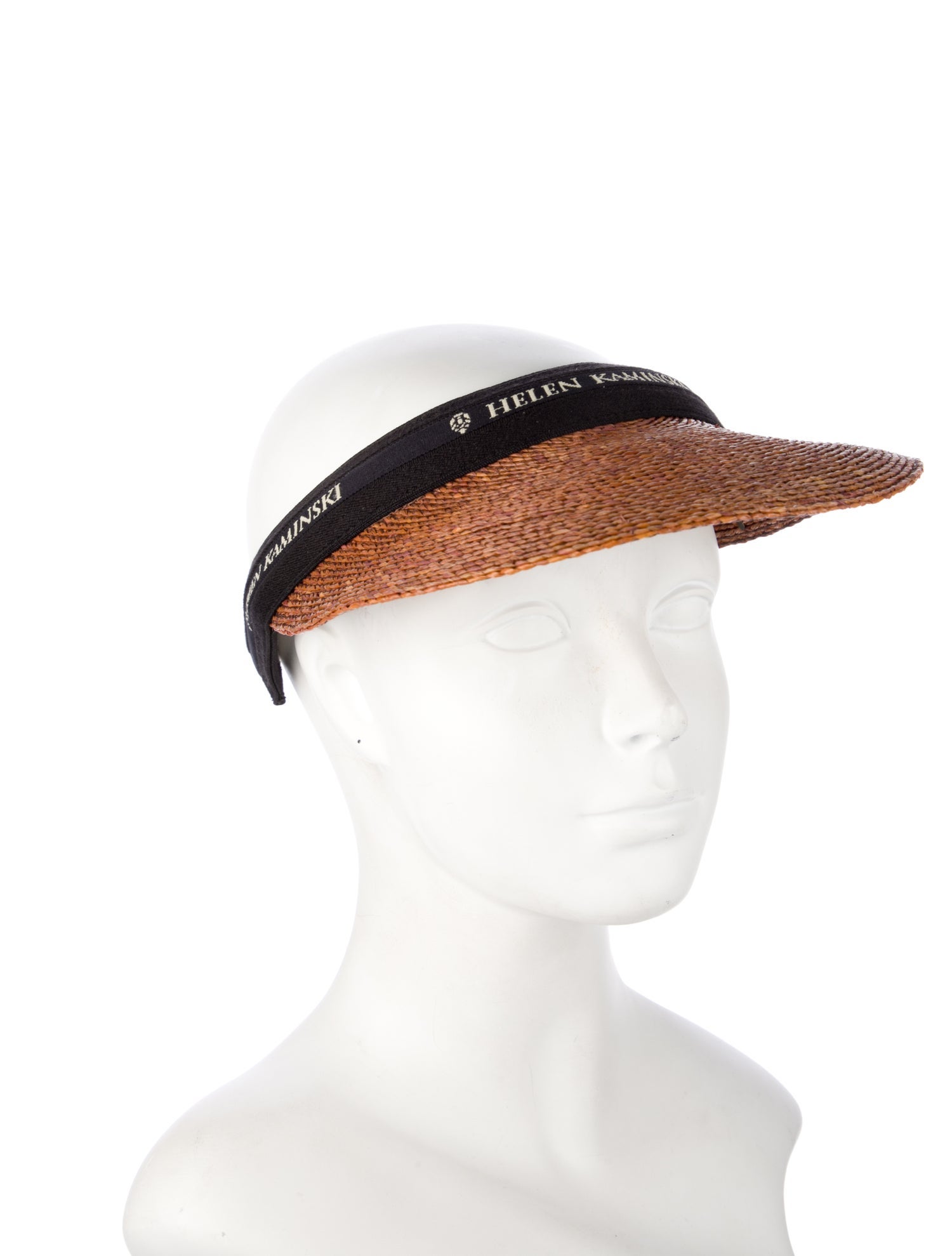 Helen Kaminski Raffia Visor Sun Hat