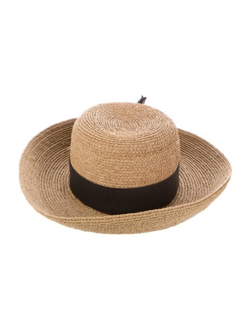 Pre-owned Helen Kaminski Straw Hat In Neutral