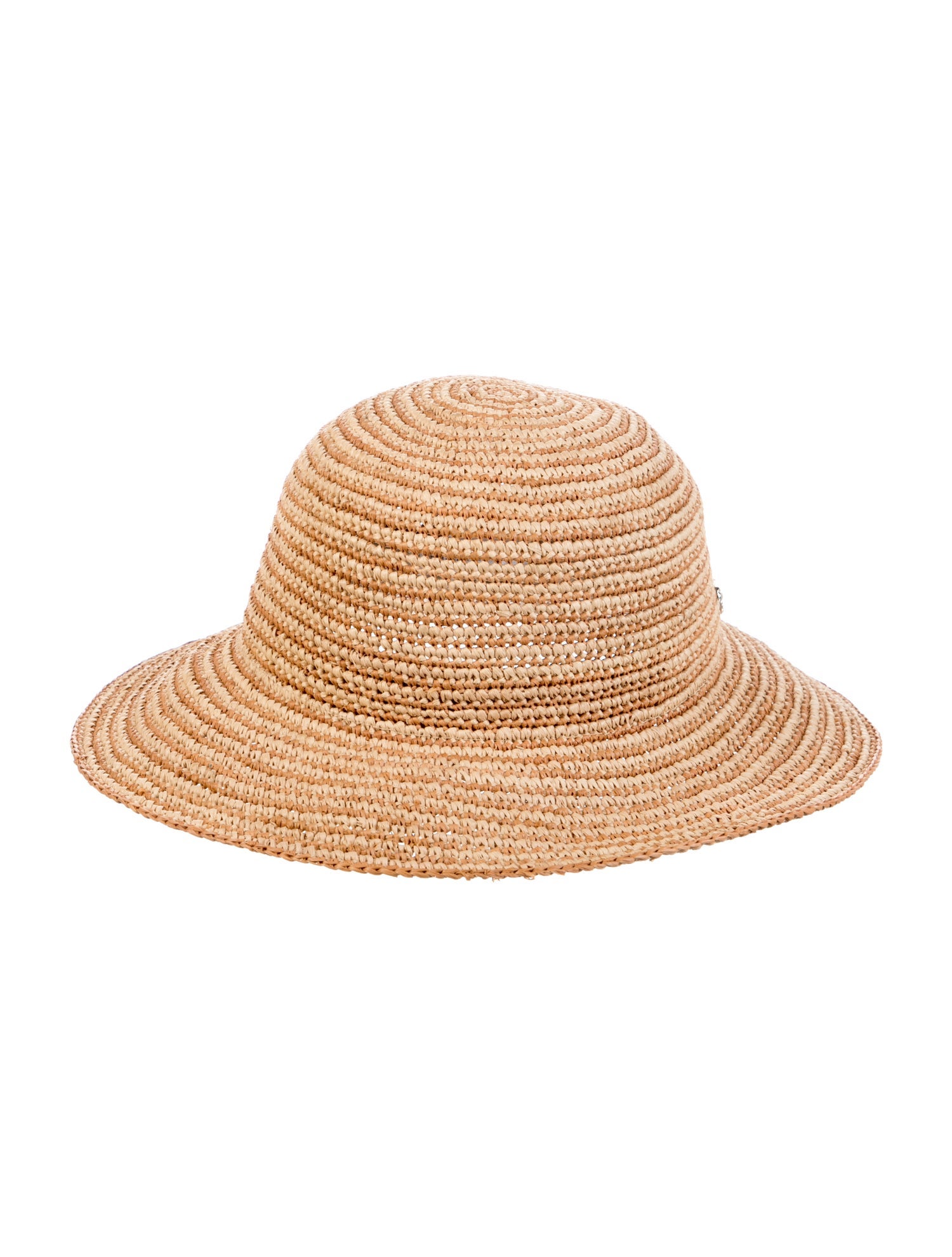 Helen Kaminski Tan Wide Brim Hat With Tags
