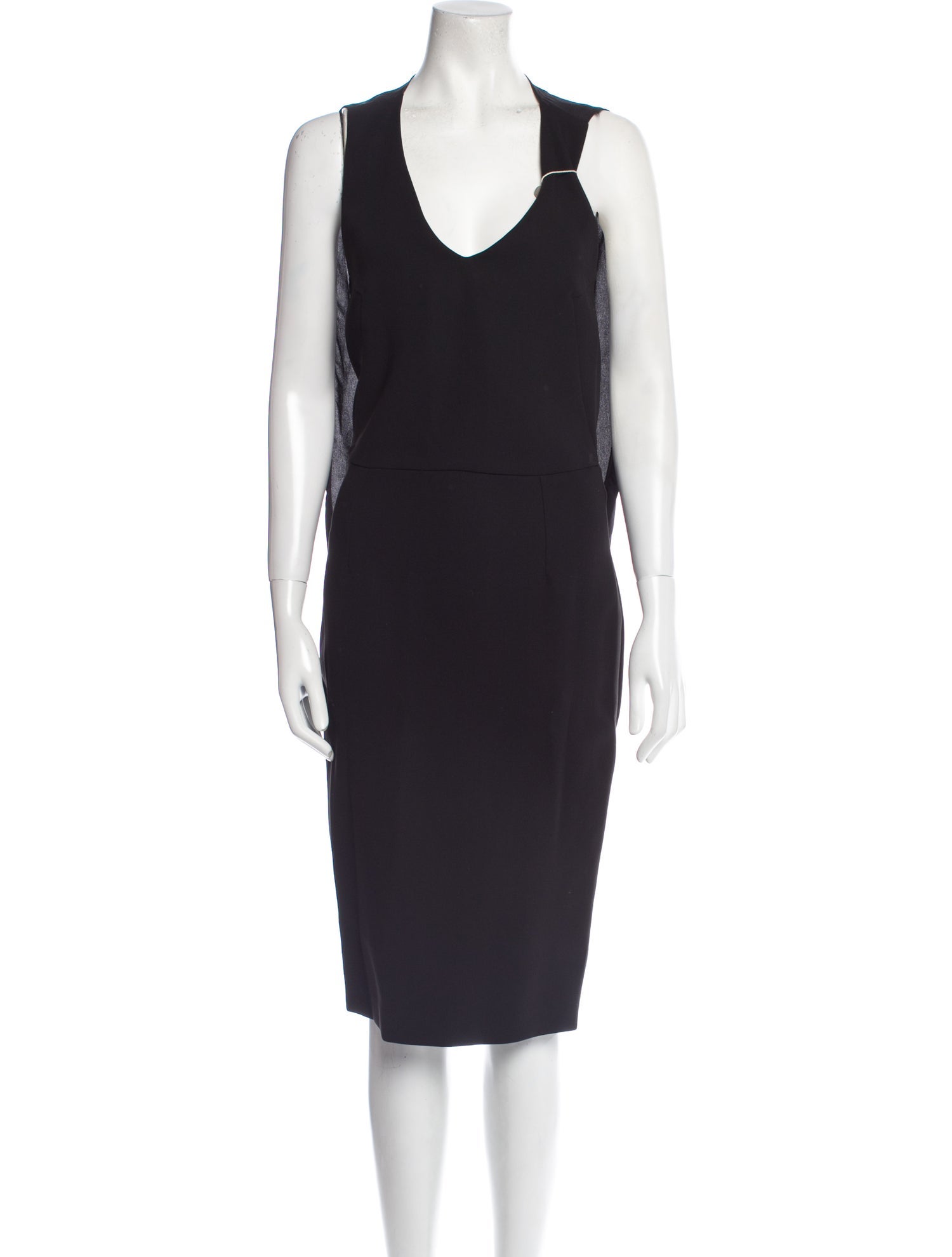 Iceberg V-Neck Midi Length Dress w/ Tags