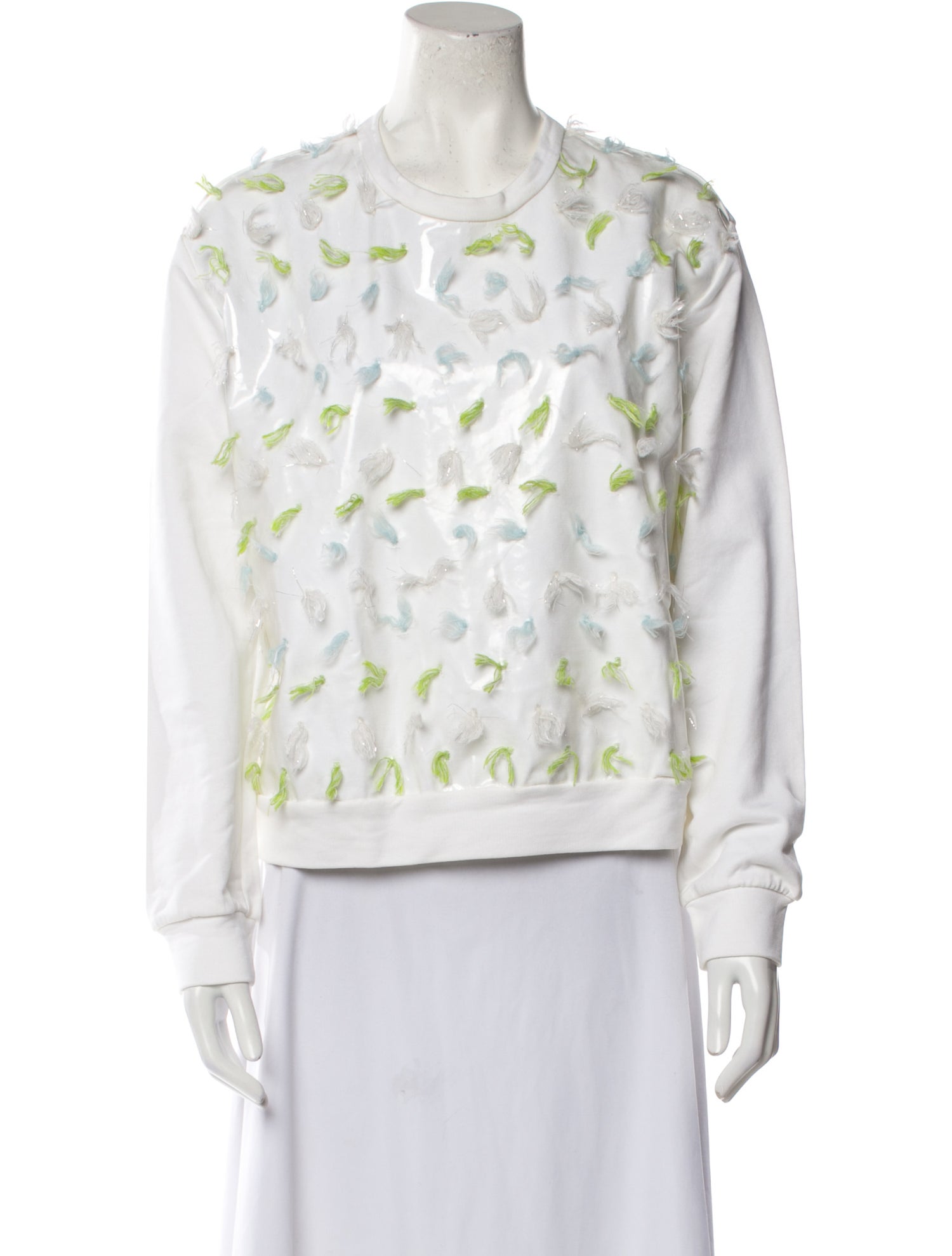 Iceberg Printed Mock Neck Sweatshirt w/ Tags