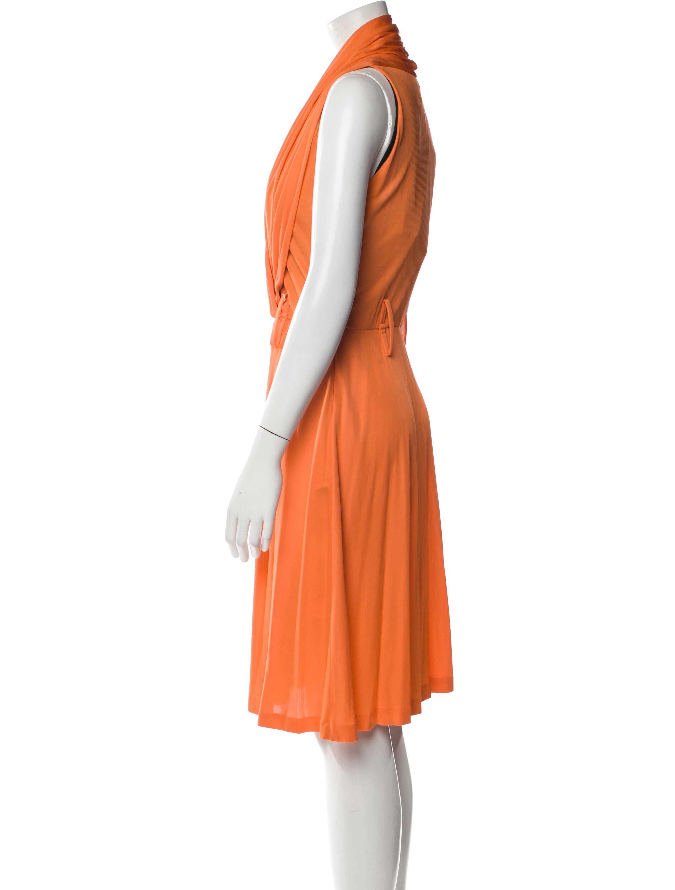 Iceberg V-Neck Knee-Length Dress w/ Tags