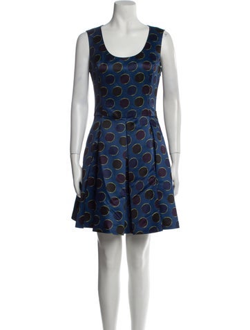 Iceberg Dresses Polka Dot Print Mini Dress Us2, It38 | XS