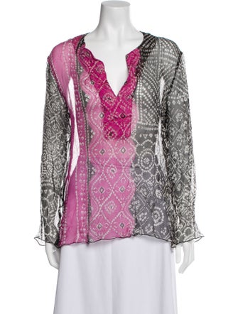 Iceberg Silk Printed Tunic
