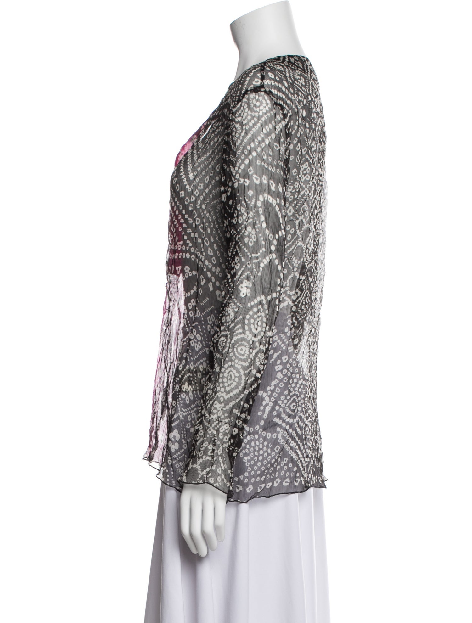 Iceberg Silk Printed Tunic