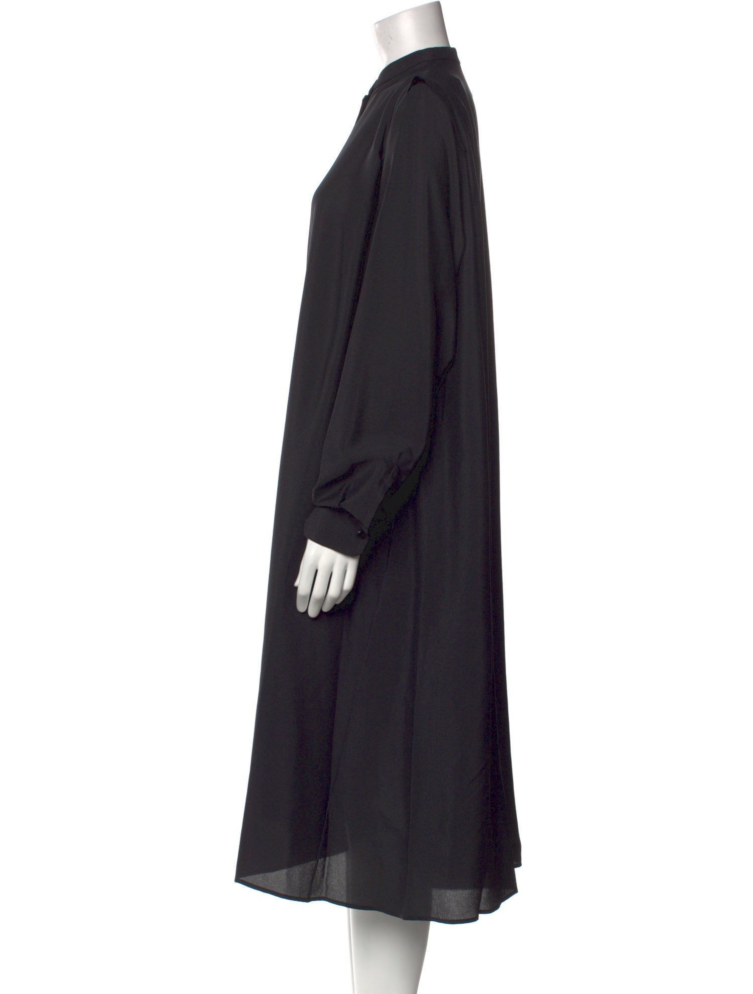 Iceberg Mock Neck Midi Length Dress