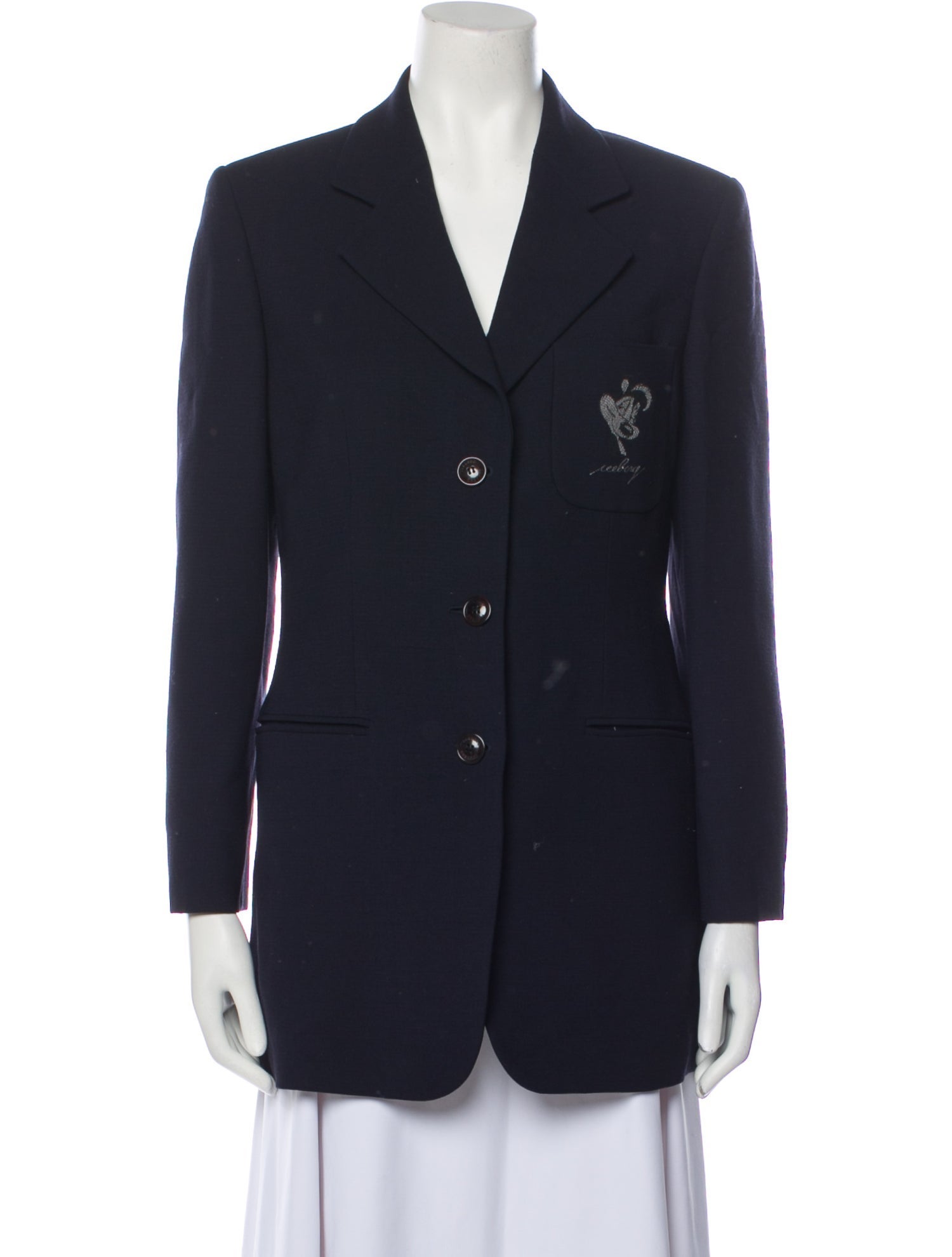 Iceberg Virgin Wool Blazer
