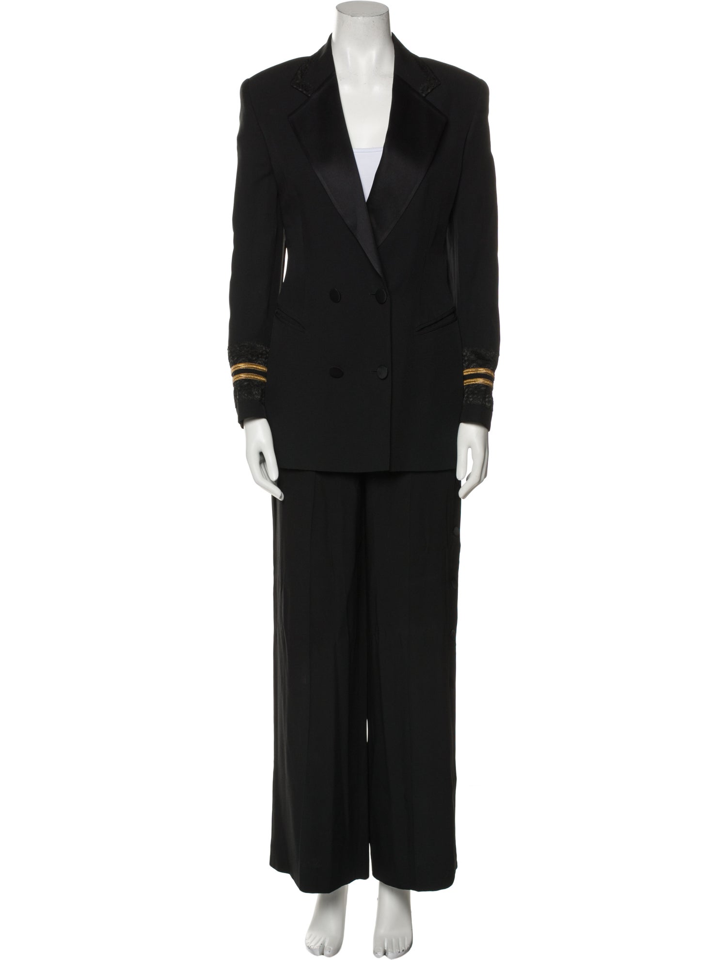 Iceberg Lace Trim Slit Embellishment Set