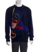 Iceberg Virgin Wool Graphic Print Pullover