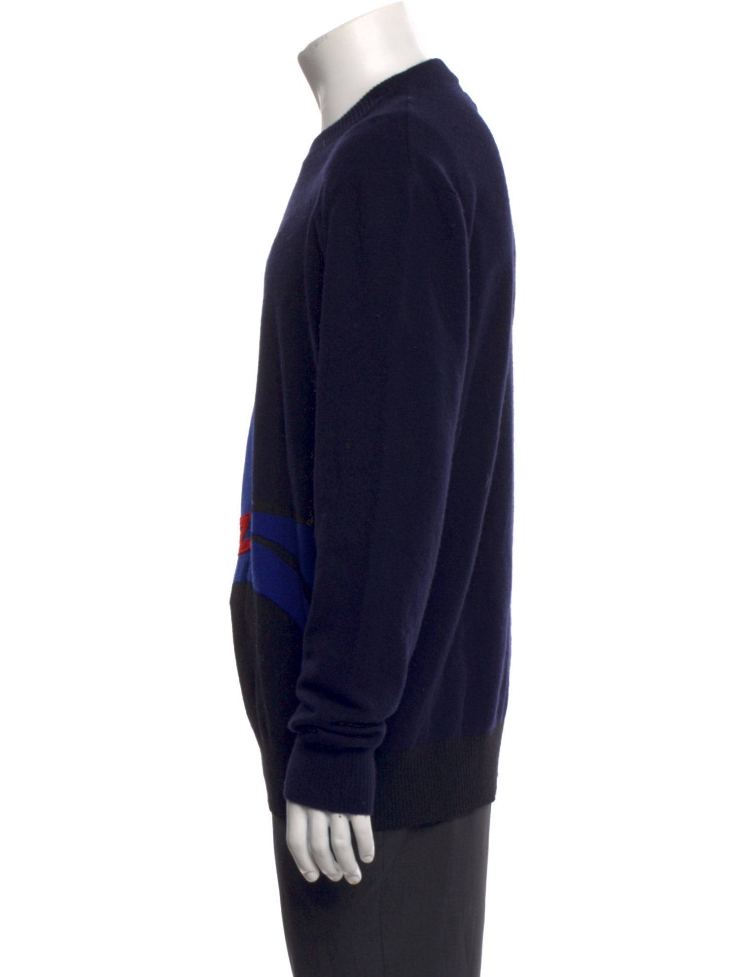Iceberg Virgin Wool Graphic Print Pullover
