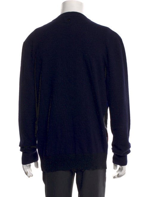 Iceberg Virgin Wool Graphic Print Pullover