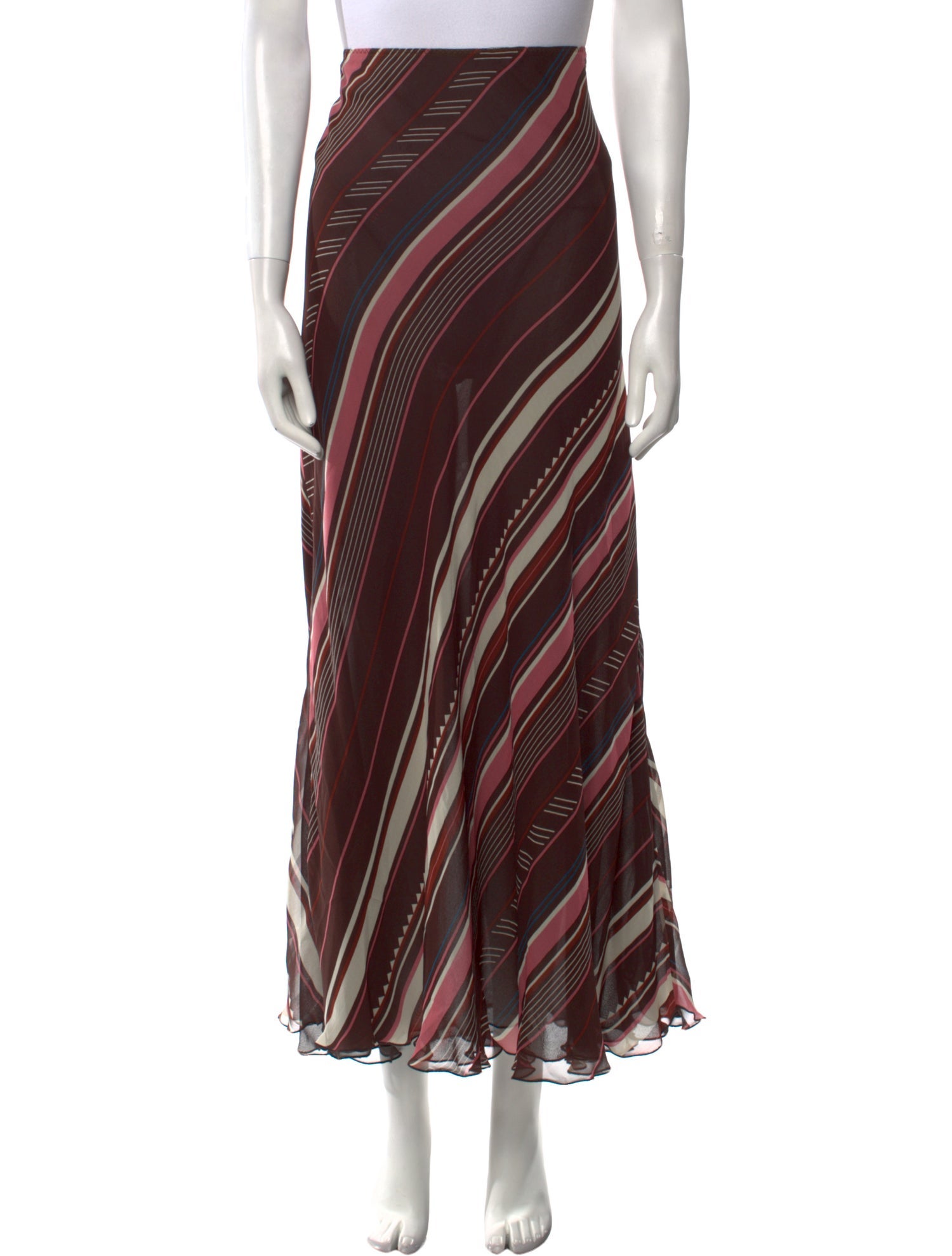 Rick Owens Midi Length Skirt - Purple Skirts, Clothing