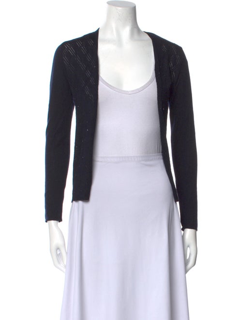 Iceberg Virgin Wool Open Front Sweater