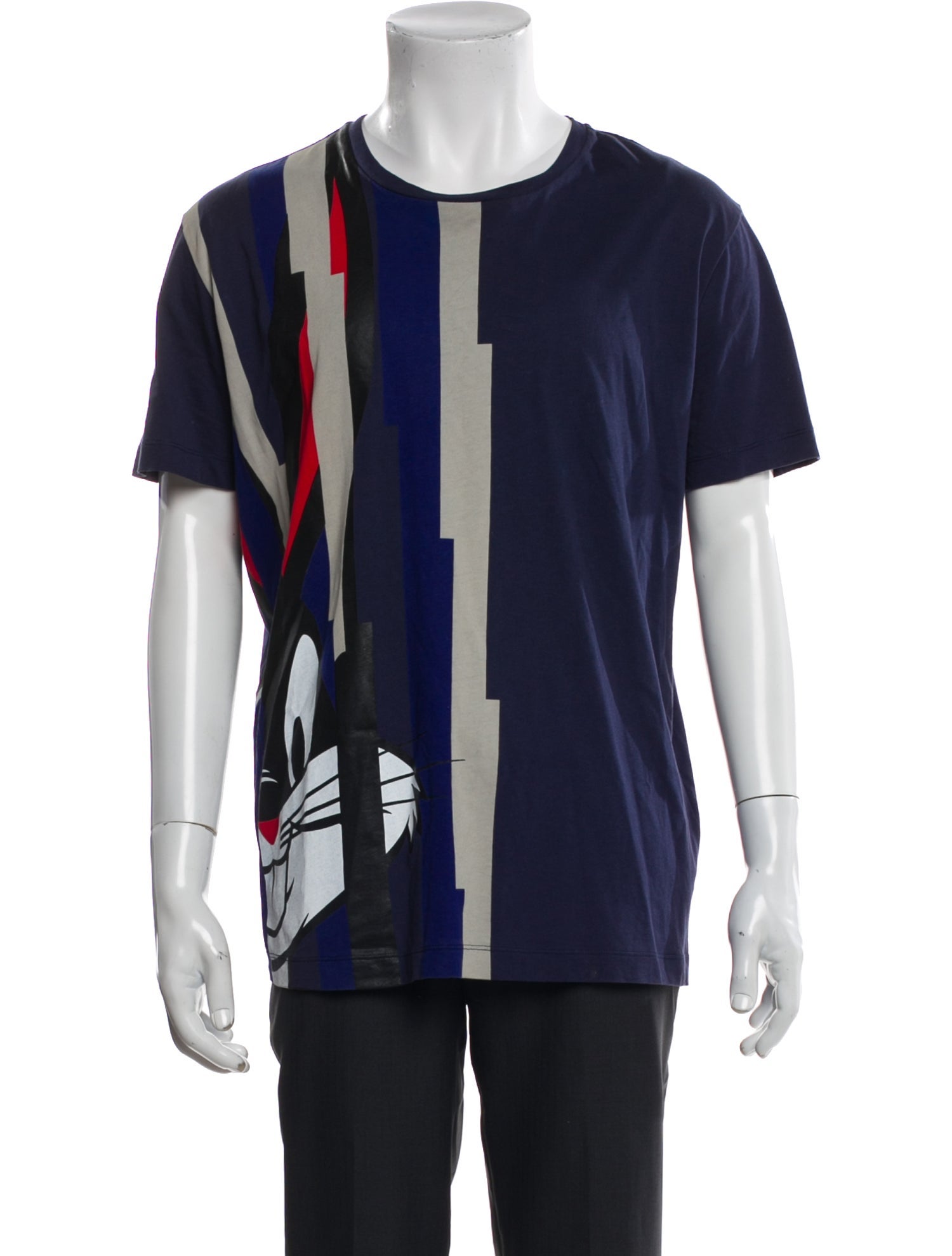 Iceberg Striped Crew Neck T-Shirt