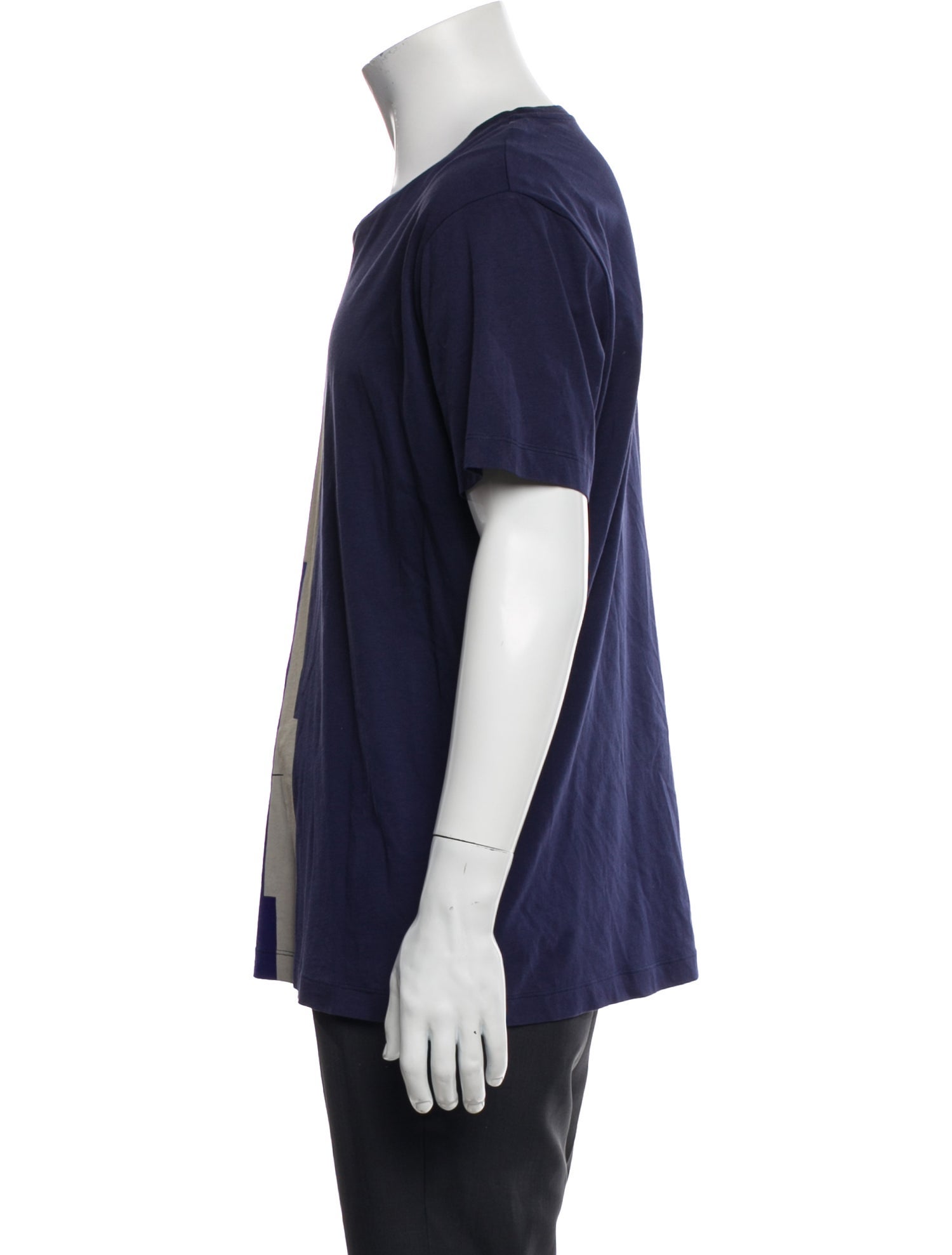 Iceberg Striped Crew Neck T-Shirt