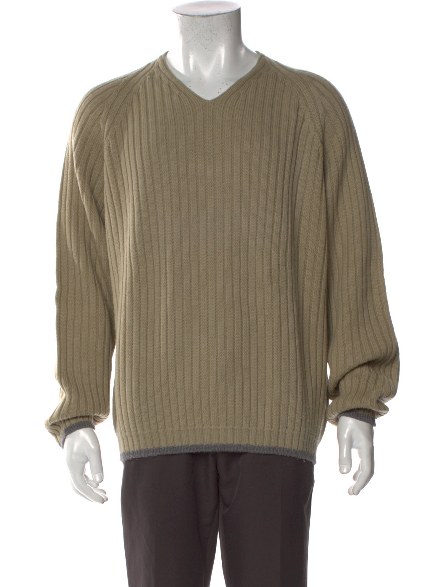 Iceberg Wool V-Neck Pullover