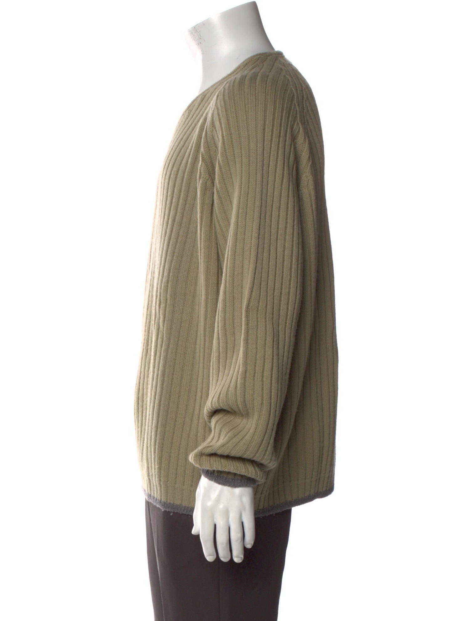 Iceberg Wool V-Neck Pullover