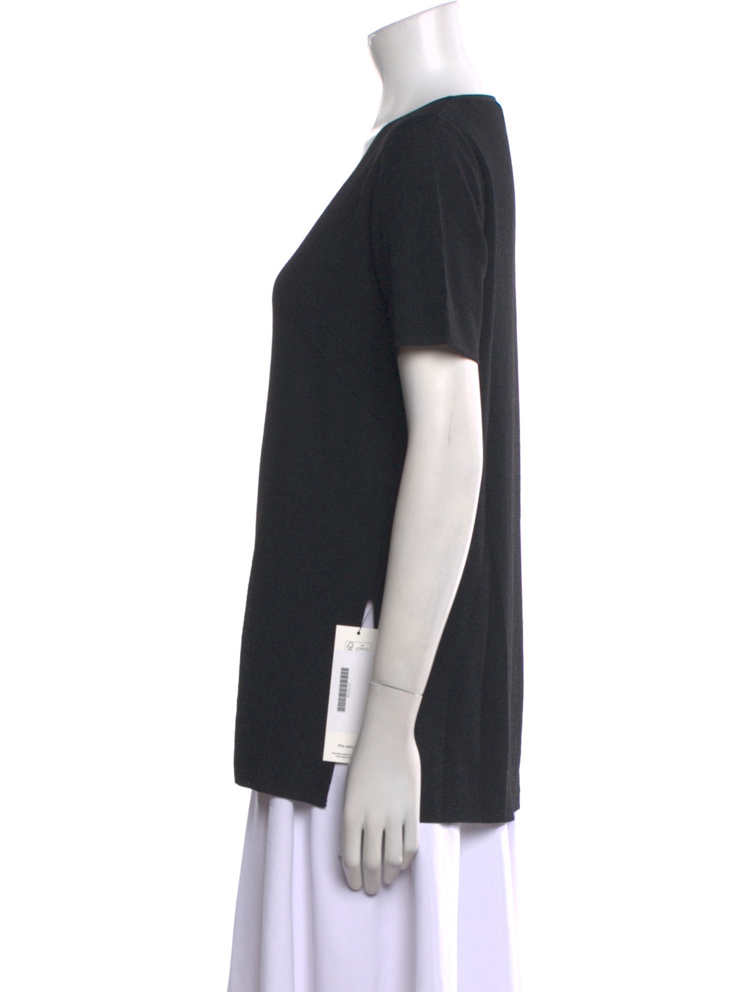 Iceberg Square Neckline Short Sleeve T-Shirt
