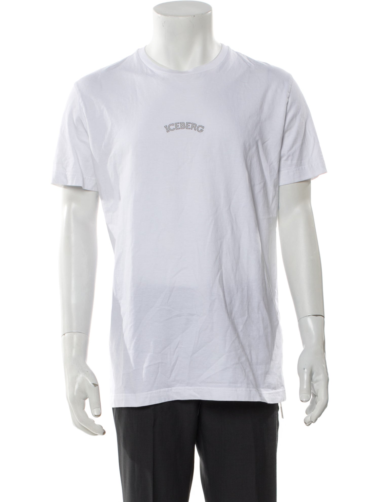 Iceberg Graphic Print Crew Neck T-Shirt