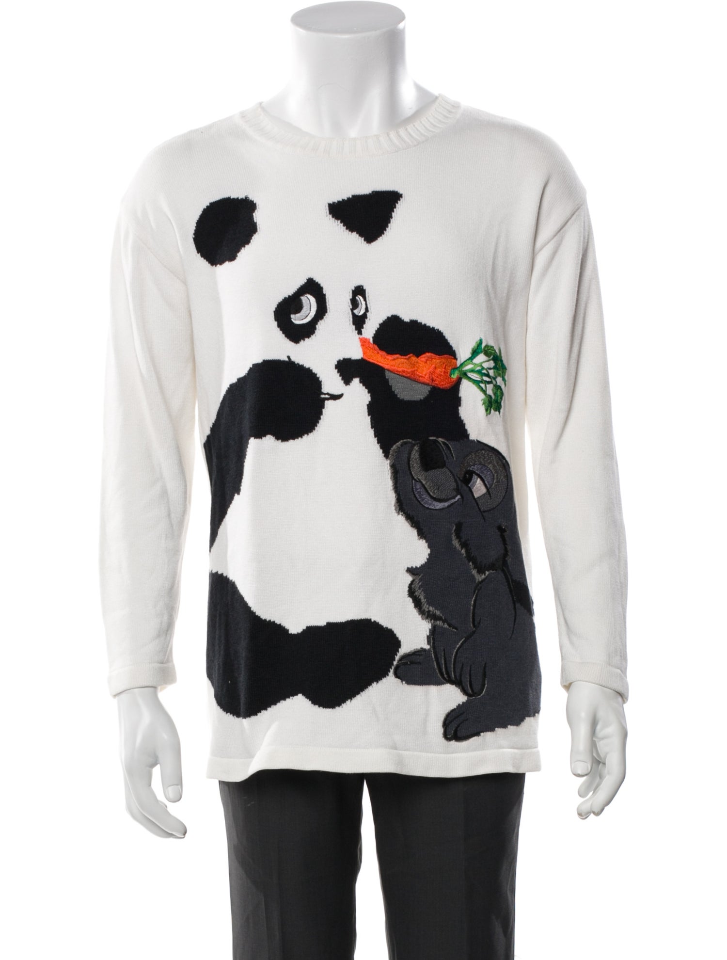 Iceberg Graphic Print Crew Neck Pullover