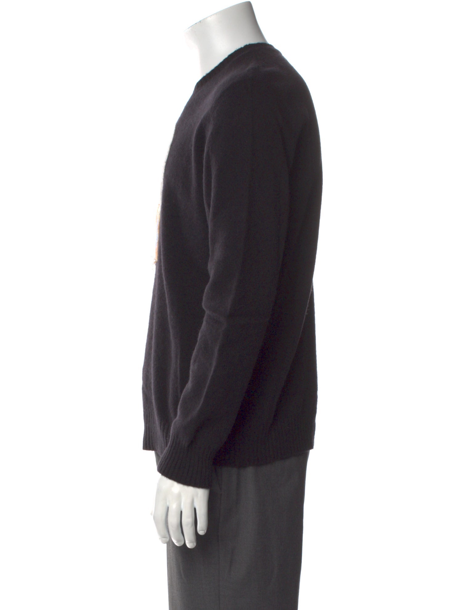 Iceberg Virgin Wool Graphic Print Pullover