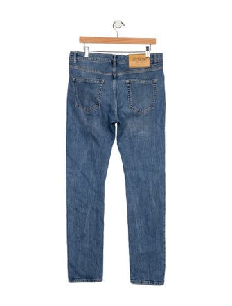 Iceberg Mid-Rise Straight Leg Jeans