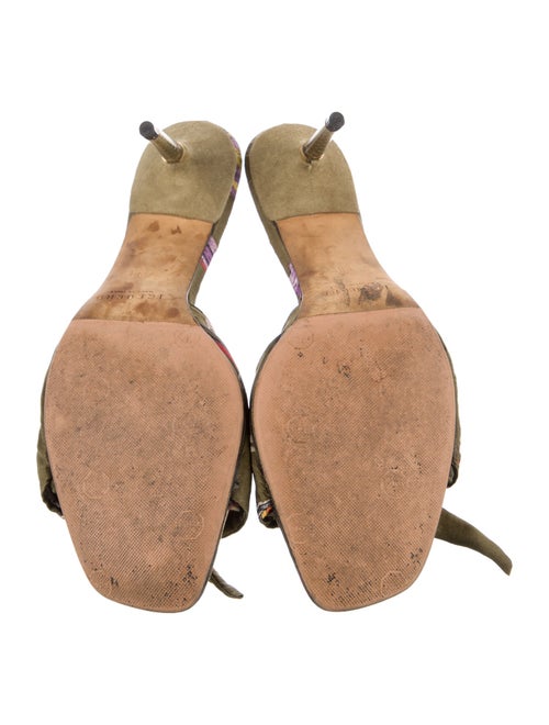 Iceberg Suede Printed Slides