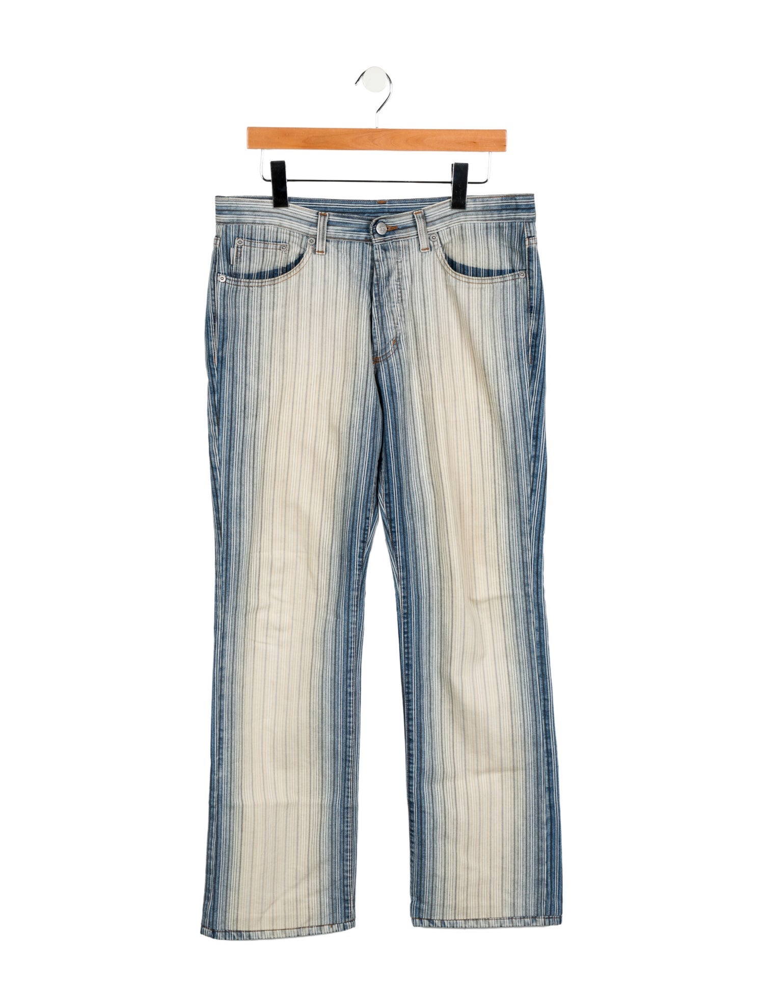 Iceberg Mid-Rise Wide Leg Jeans