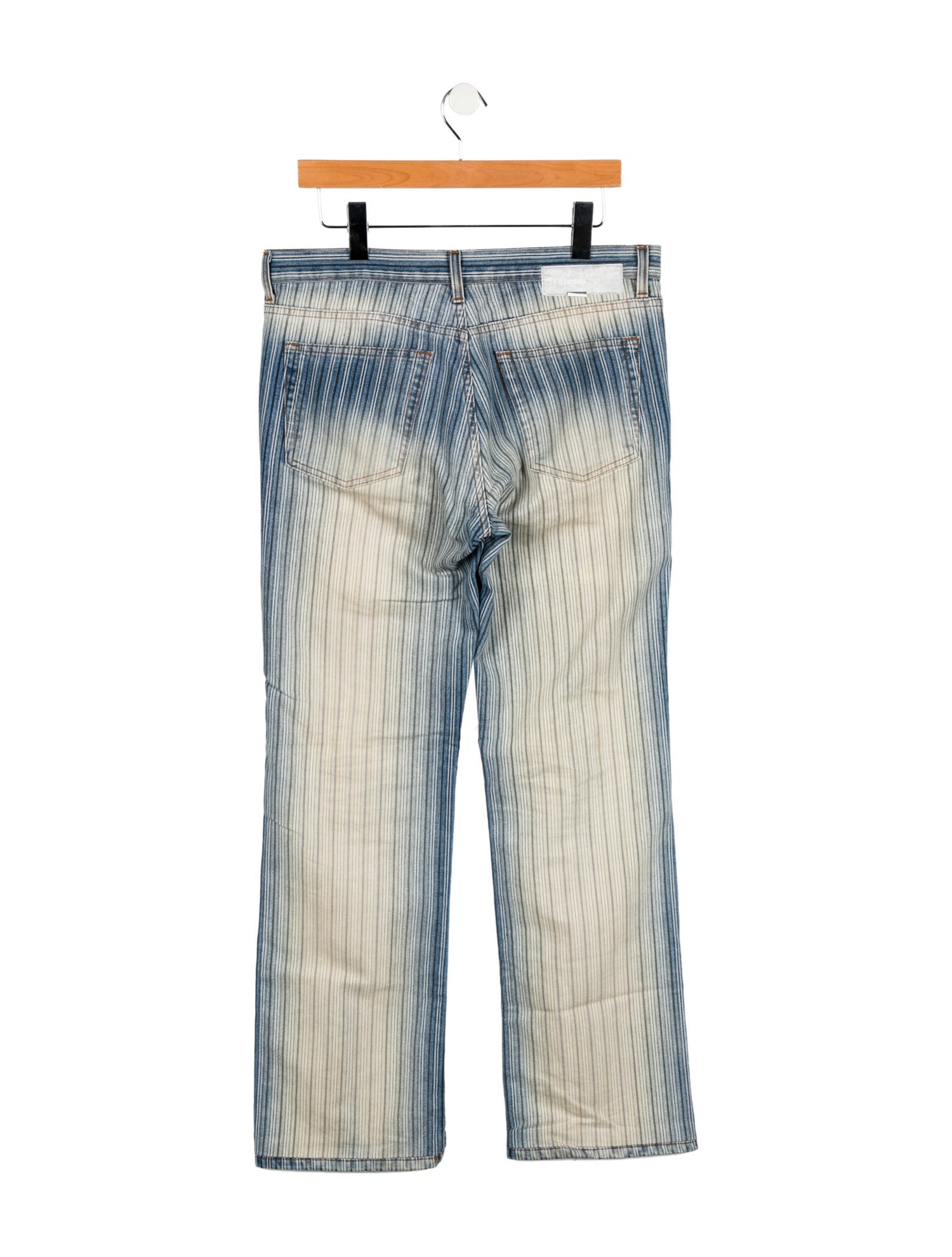 Iceberg Mid-Rise Wide Leg Jeans