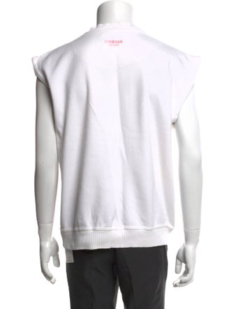 Iceberg Graphic Print V-Neck Henley