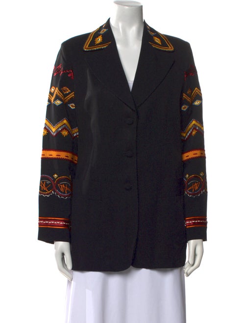 Iceberg Printed V-Neck Sweater