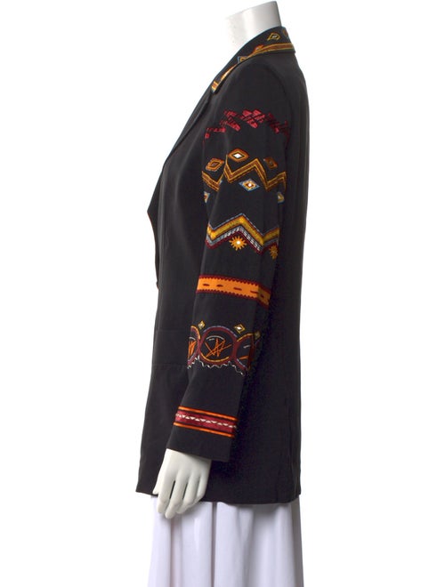 Iceberg Printed V-Neck Sweater