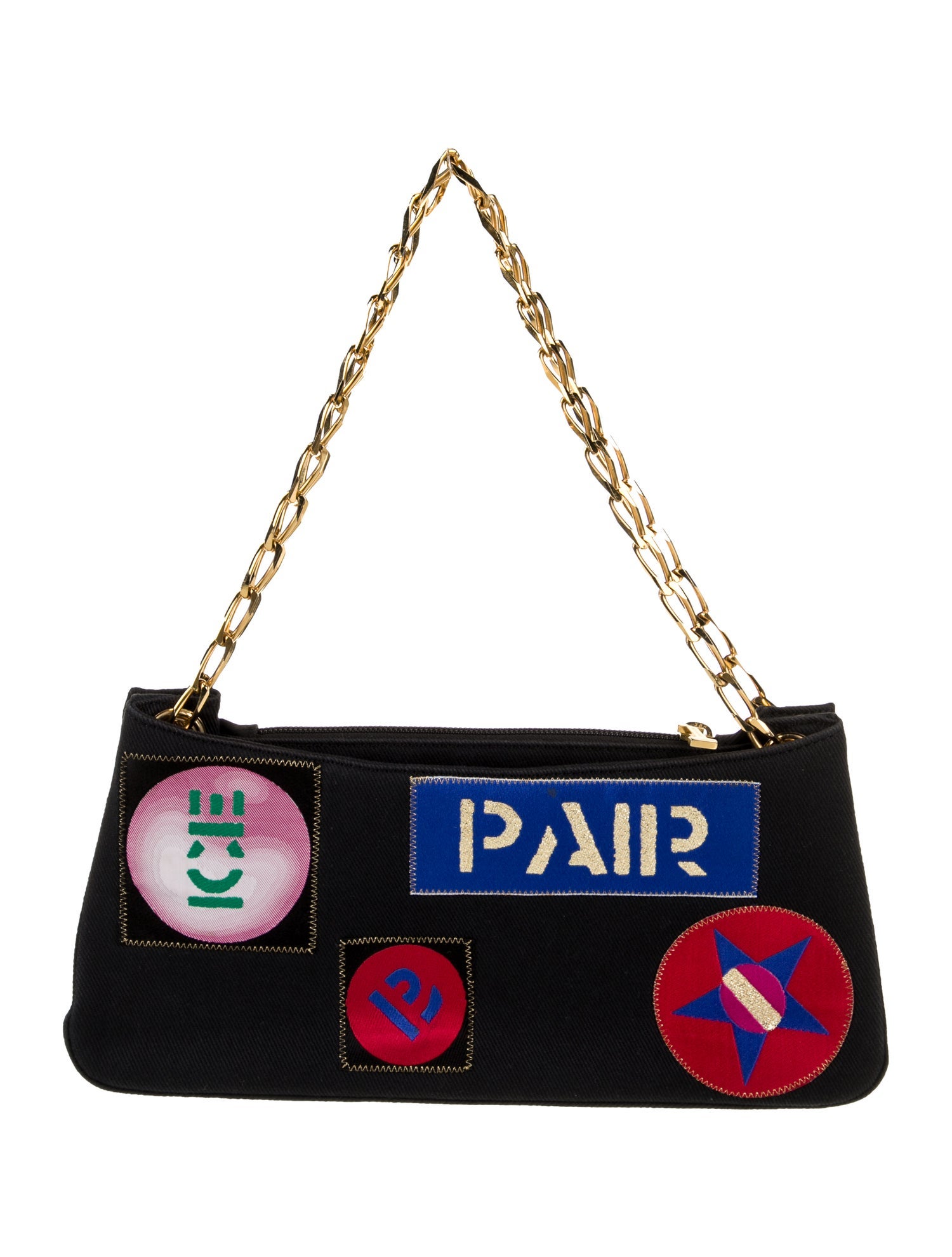 Iceberg Denim Shoulder Bag