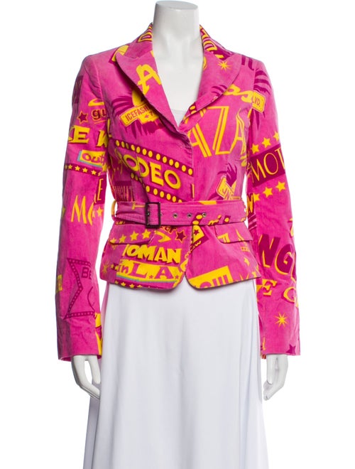 Iceberg Printed Blazer