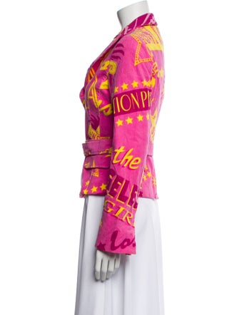 Iceberg Printed Blazer