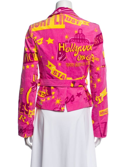 Iceberg Printed Blazer