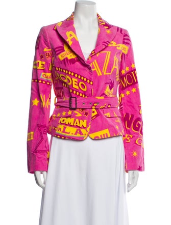 Iceberg Printed Blazer