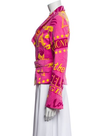 Iceberg Printed Blazer