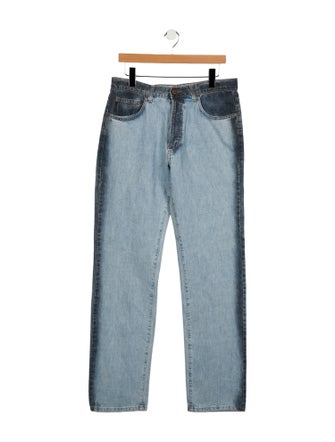 Iceberg High-Rise Straight Leg Jeans