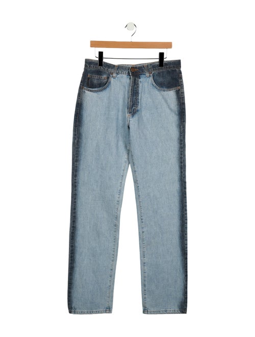 Iceberg High-Rise Straight Leg Jeans