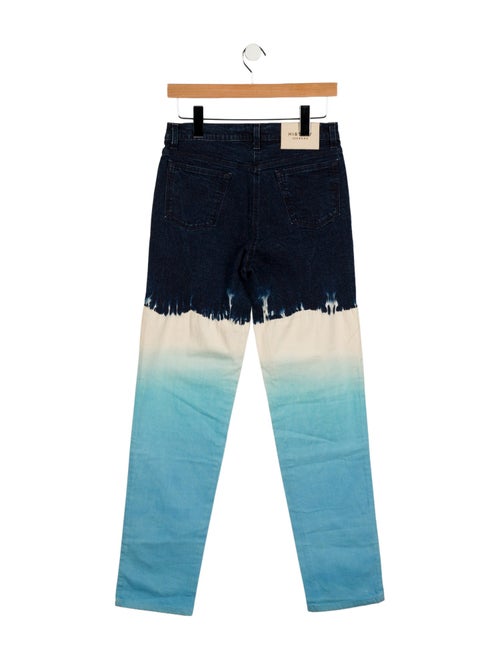 Iceberg Mid-Rise Straight Leg Jeans