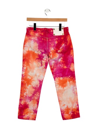 Iceberg Mid-Rise Straight Leg Jeans